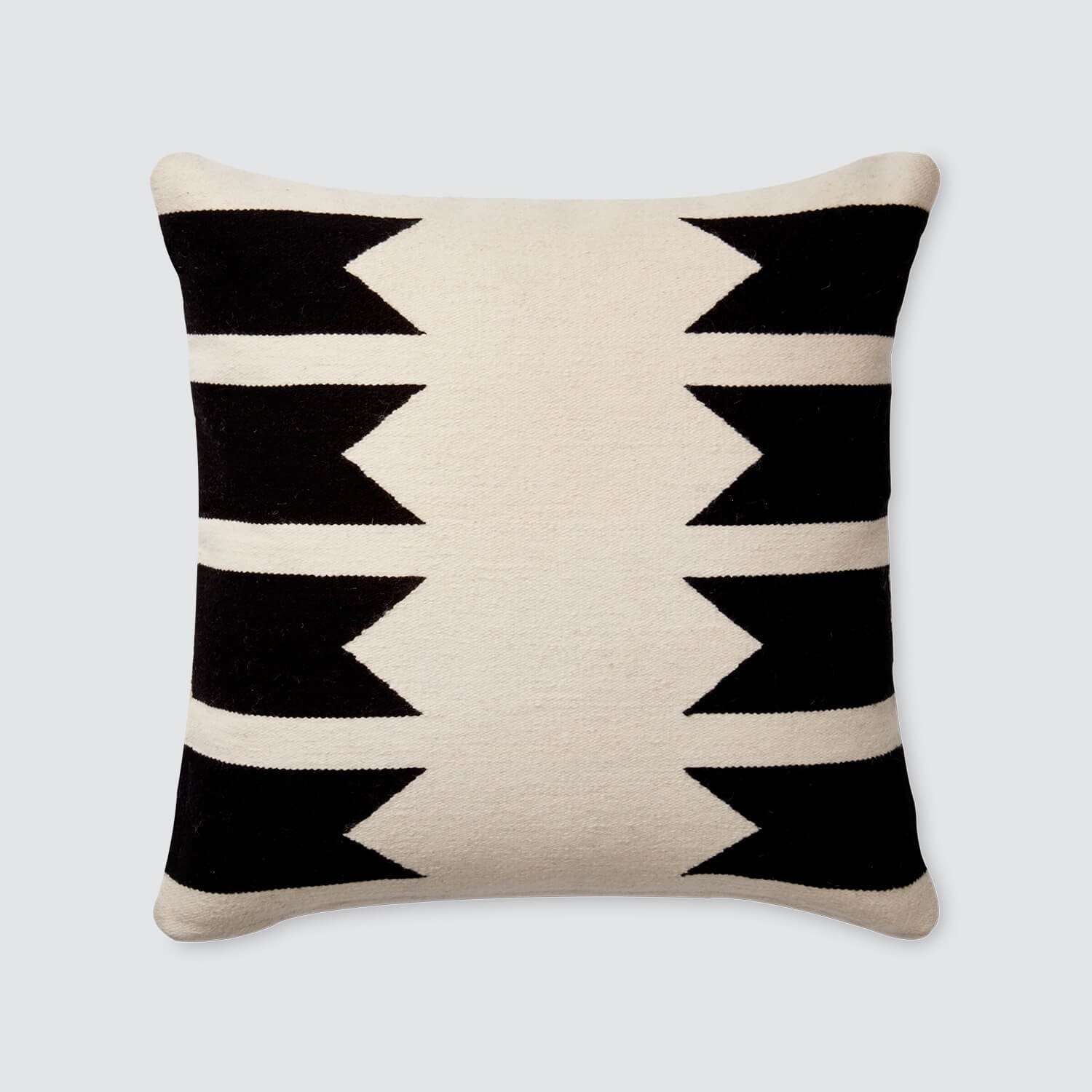 Urbano Pillows - Black - 22 in. x 22 in. By The Citizenry - Image 0