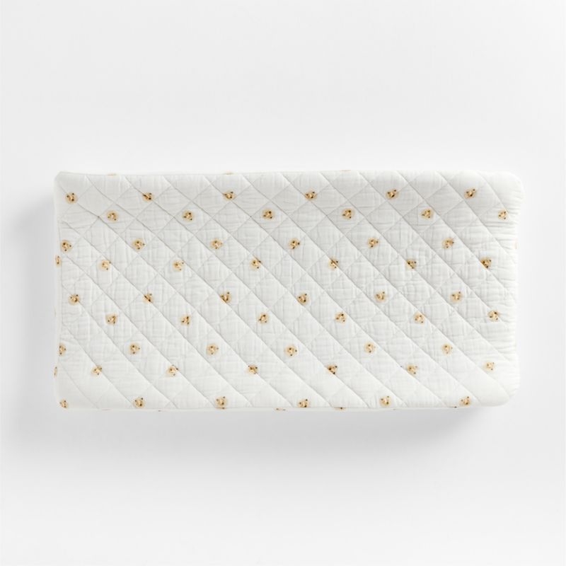 Supersoft Jungle Lion Organic Cotton Baby Changing Pad Cover - Image 1