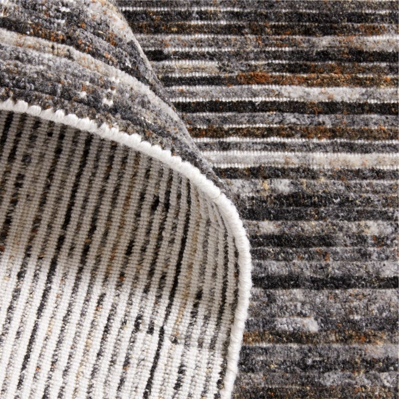 Antwerp Performance Handwoven Charcoal Grey Area Rug 9'x12' - Image 1