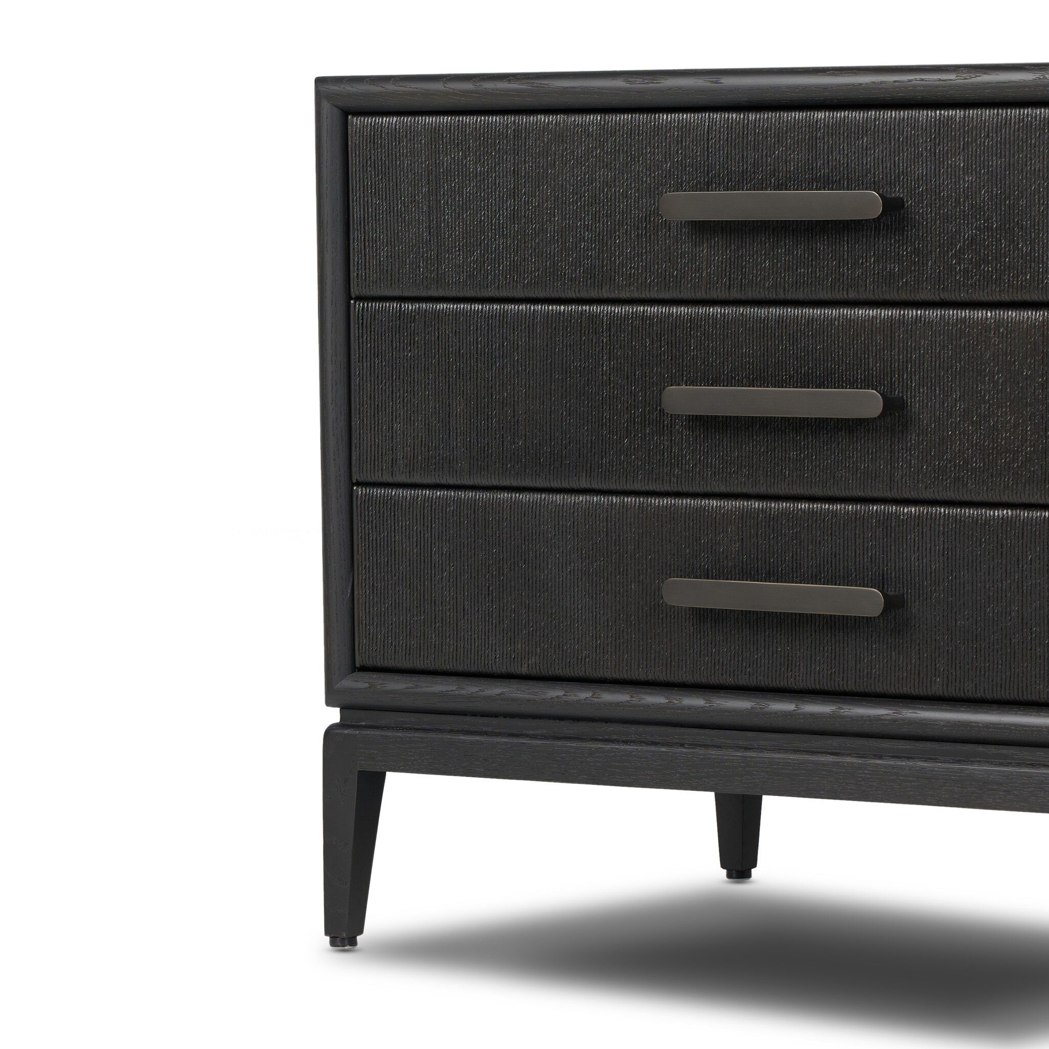 Rosenell Closed Nightstand - Black Oak Veneer - Image 11