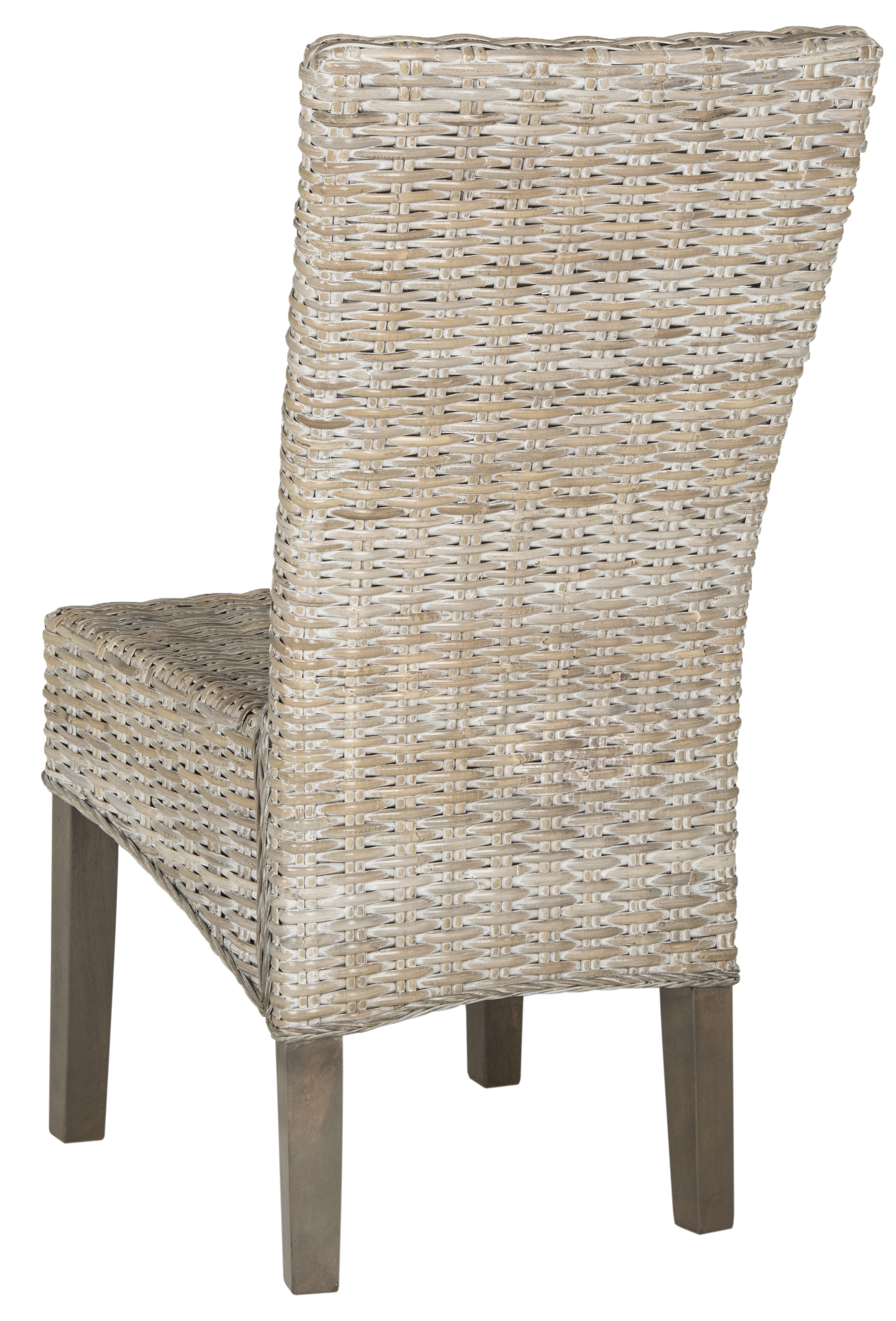 Ozias 19''H Wicker Dining Chair - White Wash - Arlo Home - Image 4