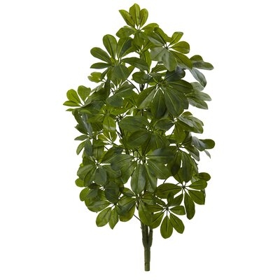 32'' Green Baby Schefflera Artificial Plant (Real Touch) (Set Of 2) - Image 0