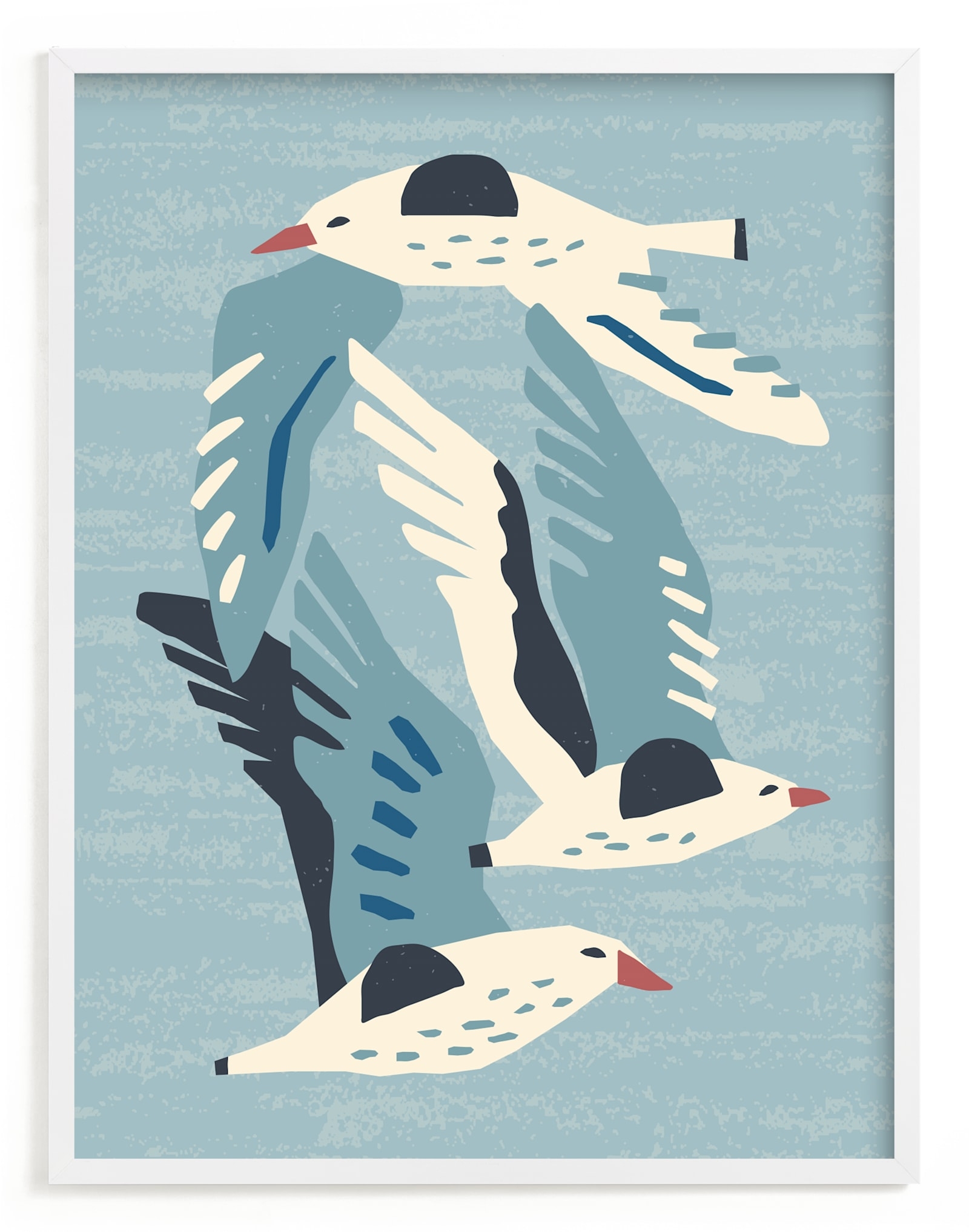 Seagulls Limited Edition Fine Art Print 2 - Image 0