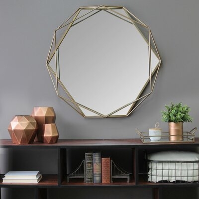 Port Pirie Glam Accent Wall Mirror - Image 0