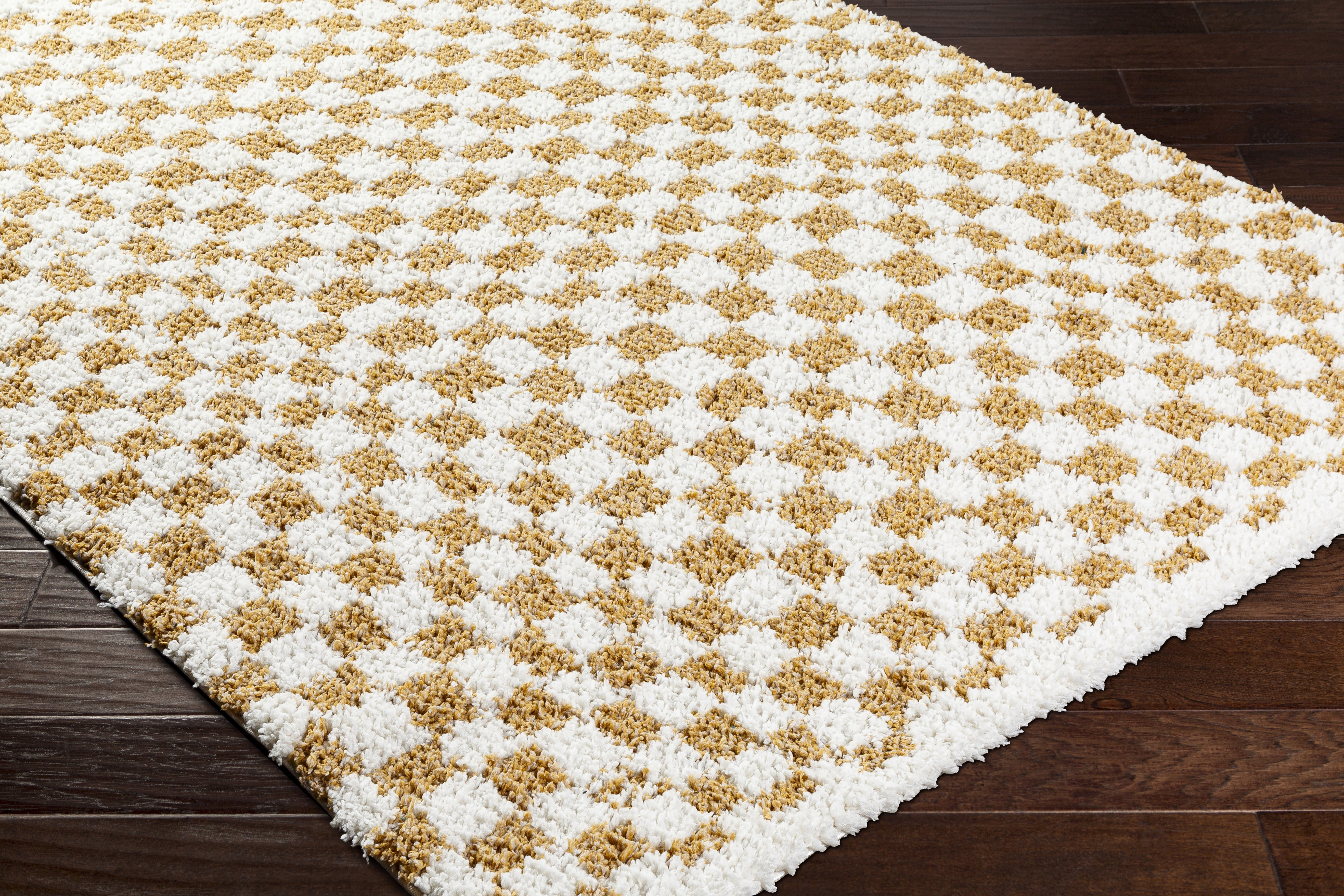 Birmingham Beige Indoor 5'3" x 7' Machine Woven Rug - Image 5