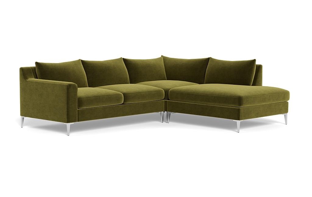 Saylor 3-Seat Right Bumper Sectional - Image 1