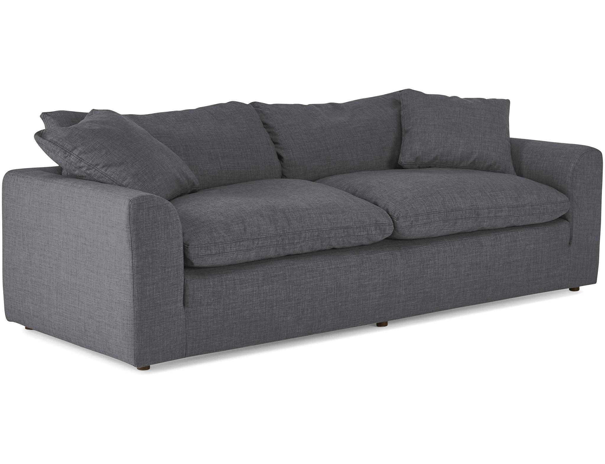 Gray Bryant Mid Century Modern Sofa - Essence Ash - Image 1