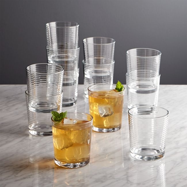 Rings 12-Oz. Double Old-Fashioned Glasses, Set of 12 - Image 0