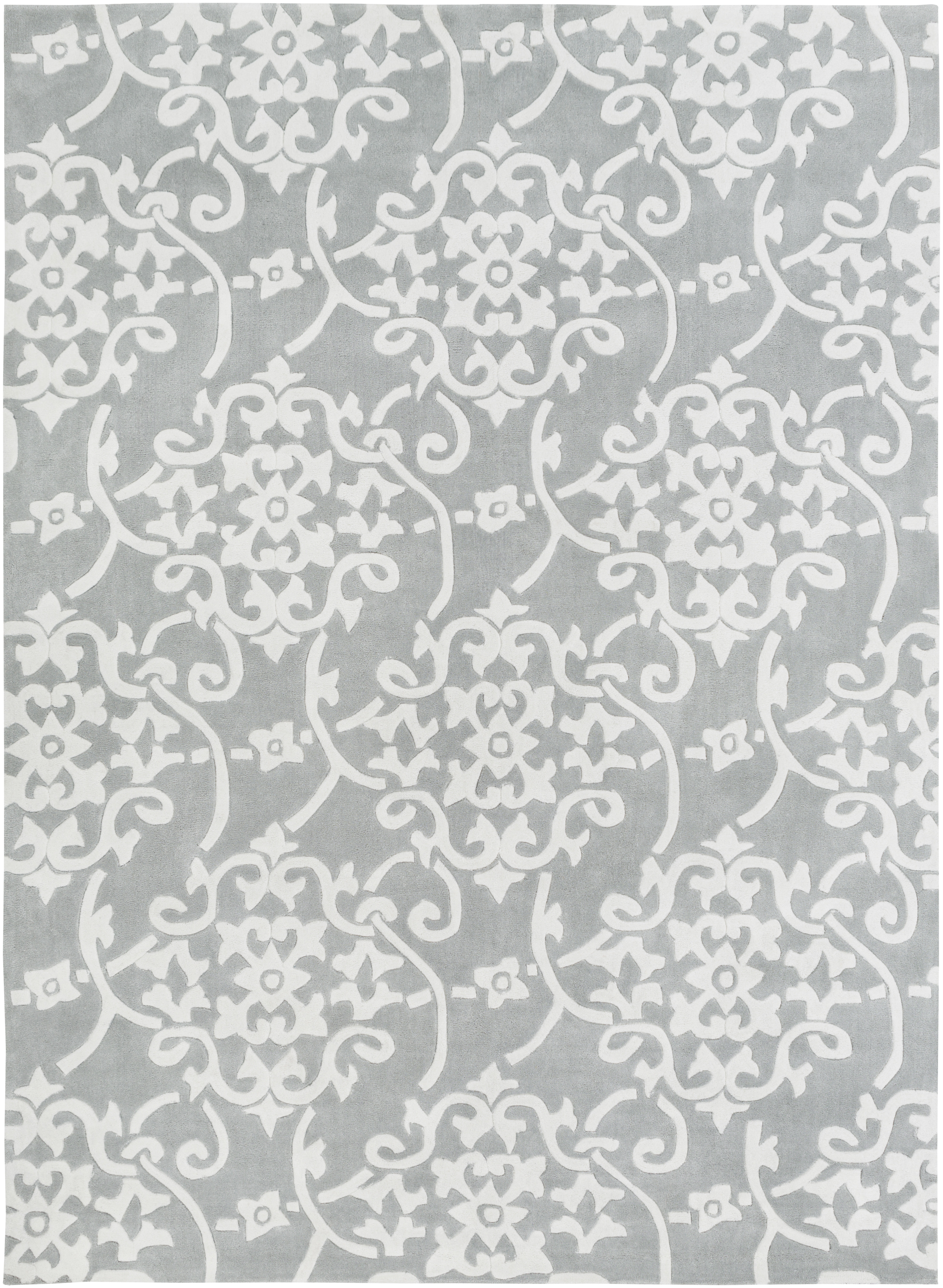 Cosmopolitan Gray Indoor 6' x 9' Handmade Rug - Image 0