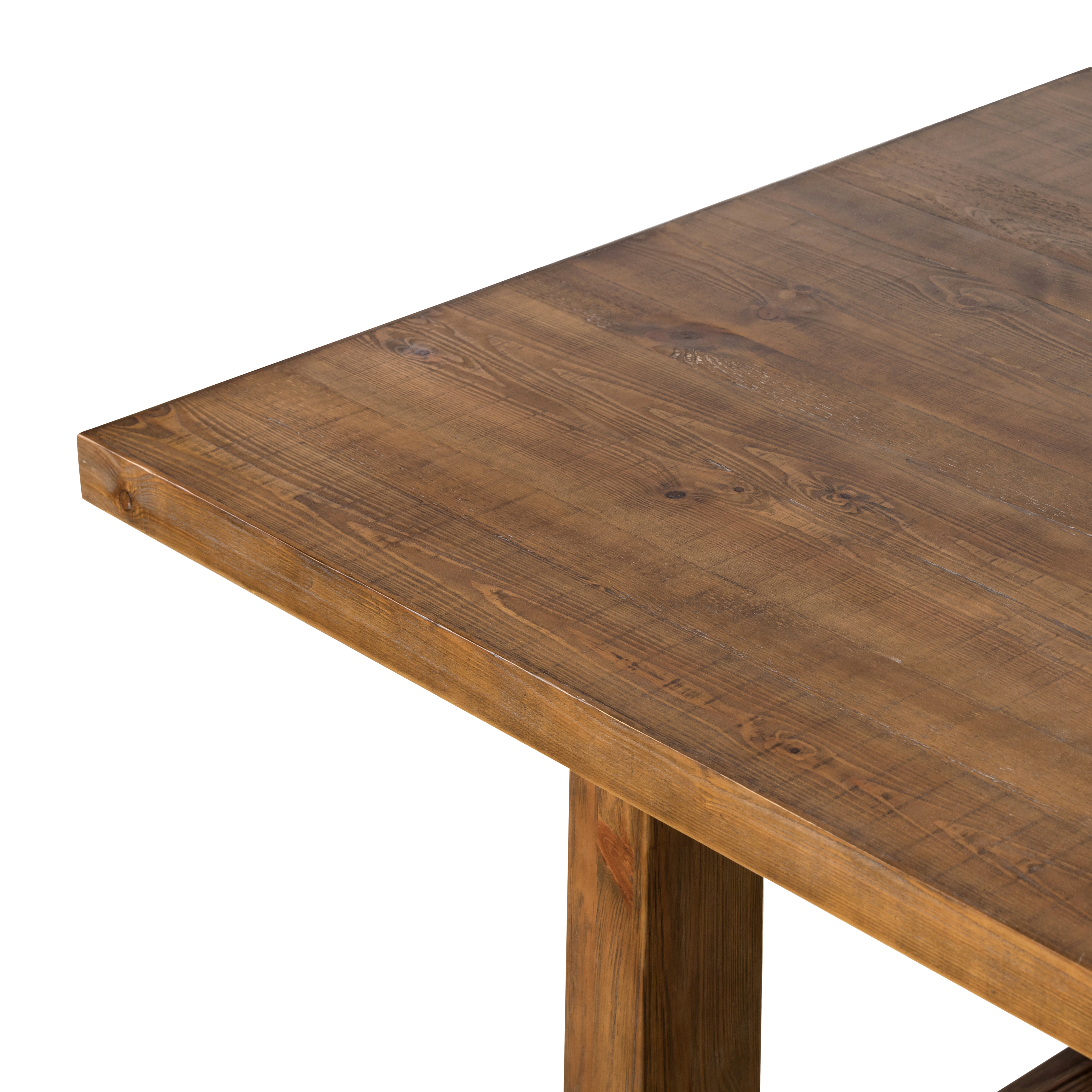 Otto Dining Table-110"-Honey Pine - Image 6