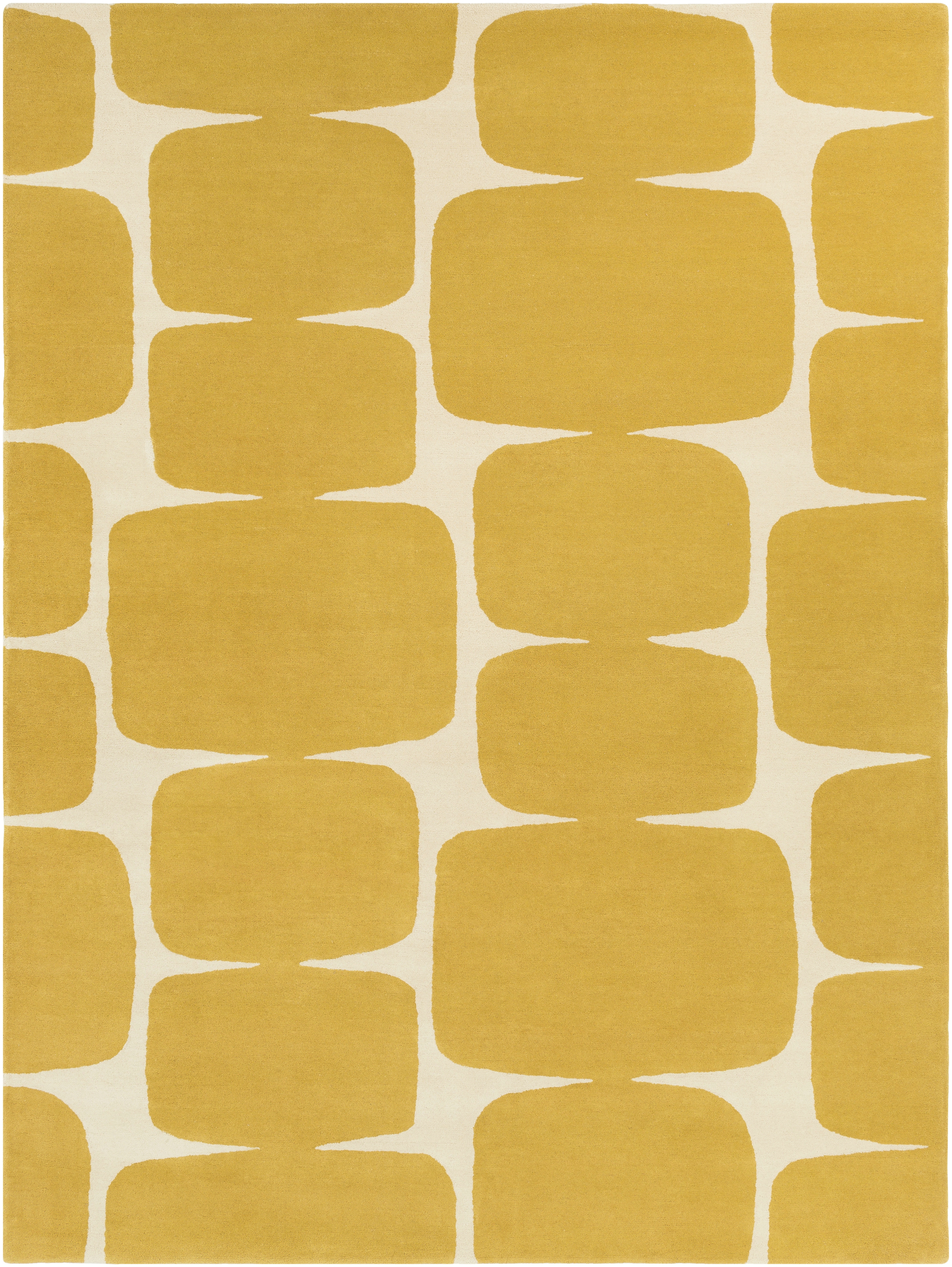 Scion Yellow Indoor 8' x 11' Handmade Rug - Image 0