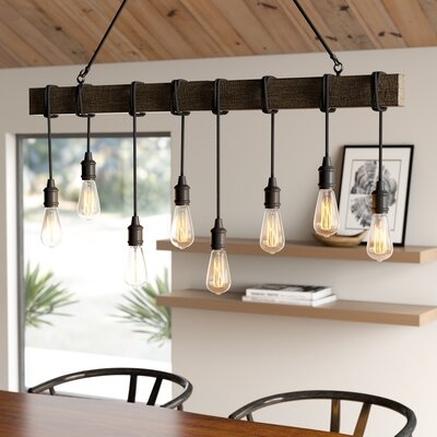 Brodie 8 - Light Kitchen Island Bulb Pendant with Nylon Accents - Image 0