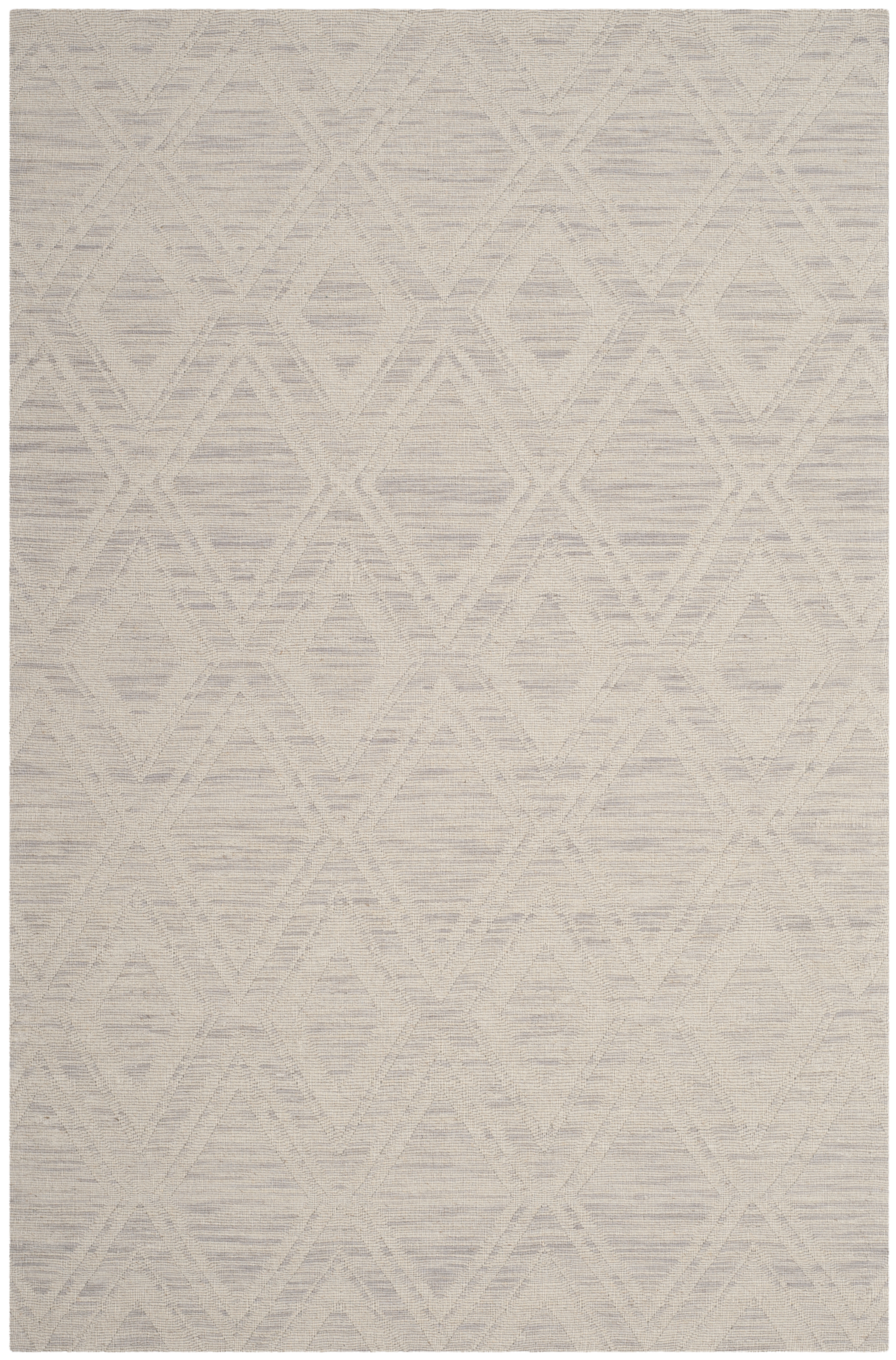 Arlo Home Hand Loomed Area Rug, MRB312A, Silver/Ivory,  3' X 5' - Image 0