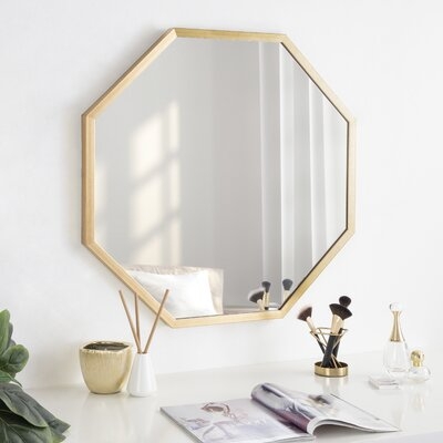 Mercer41 Laverty Framed Octagon Wall Mirror 28X28 Gold - Image 0