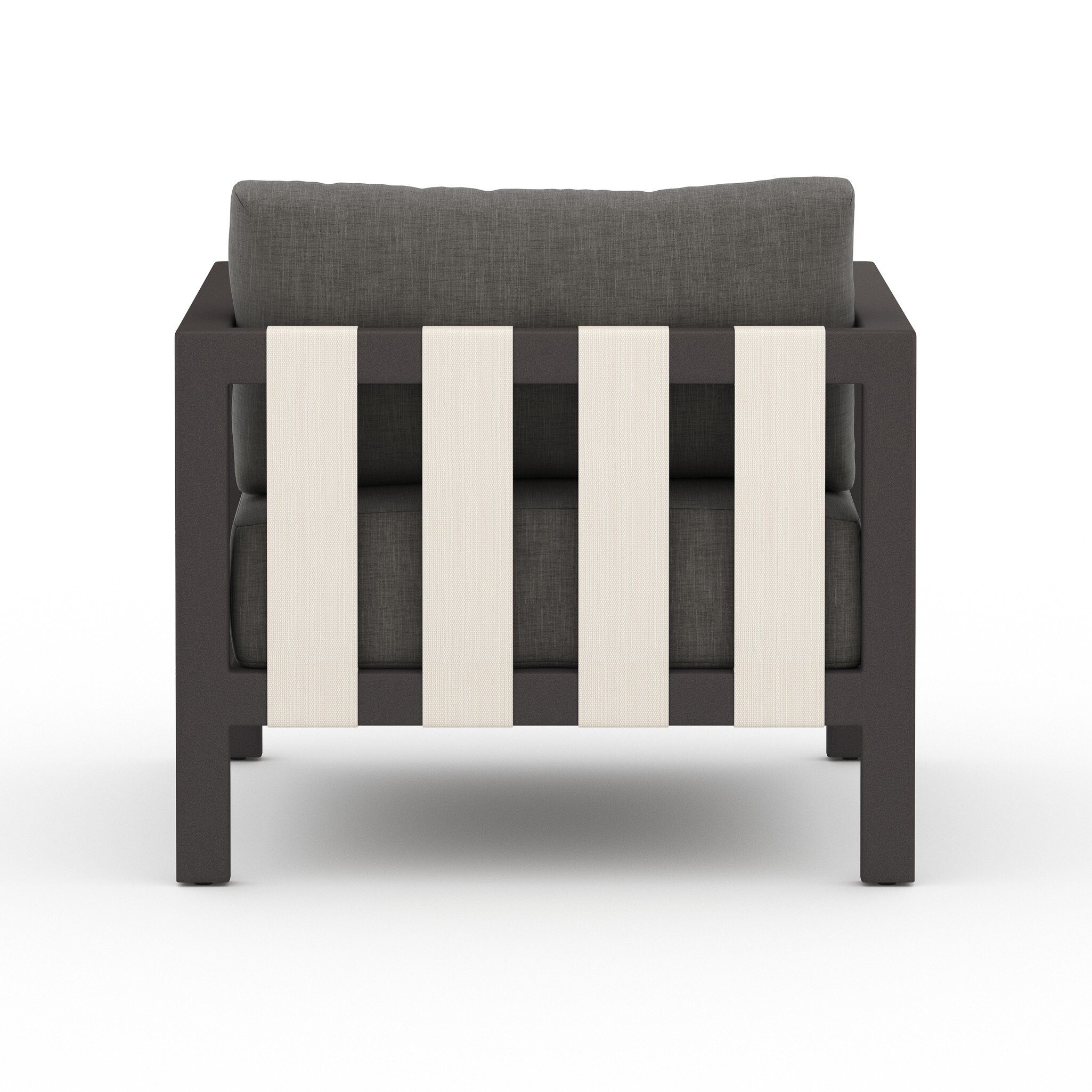 Sonoma Outdoor Chair, Bronze - Venao Charcoal - Image 4