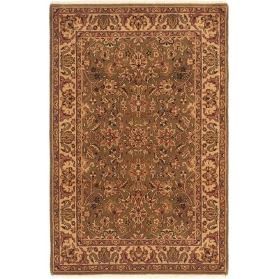 One-of-a-Kind Halloran Hand-Knotted 2010s Sultanabad Brown 4' x 6'2" Wool Area Rug - Image 0