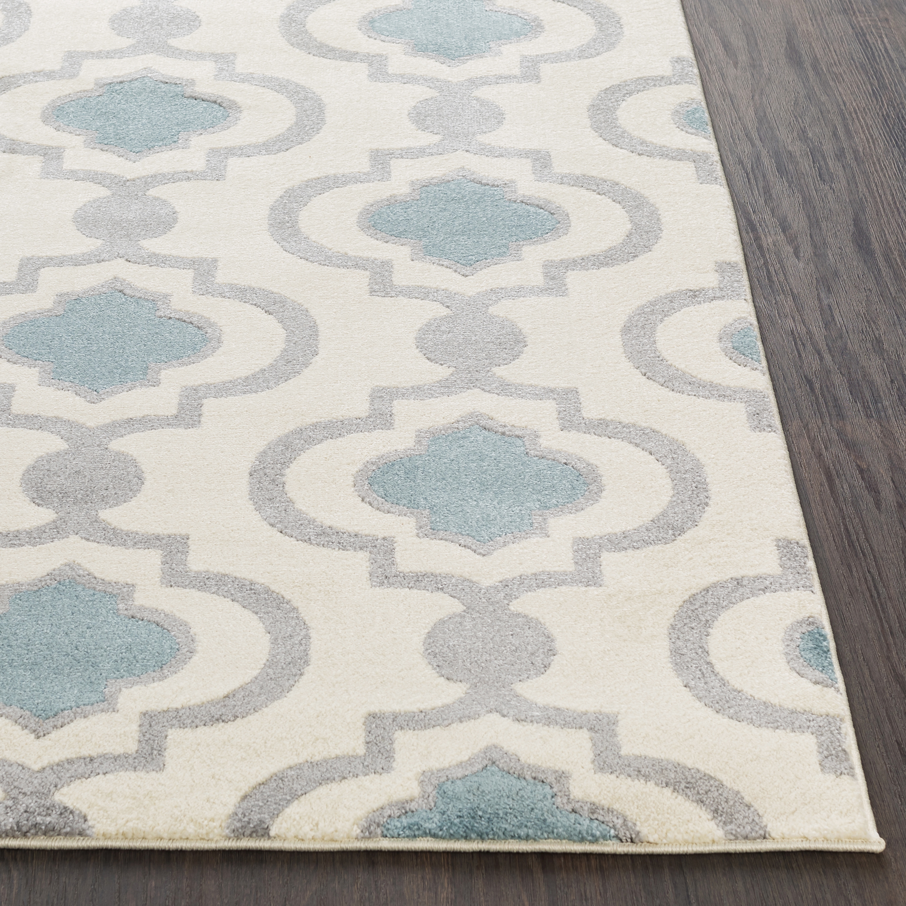 Horizon Beige Indoor 7'10" x 7'10" Machine Woven Rug - Image 2
