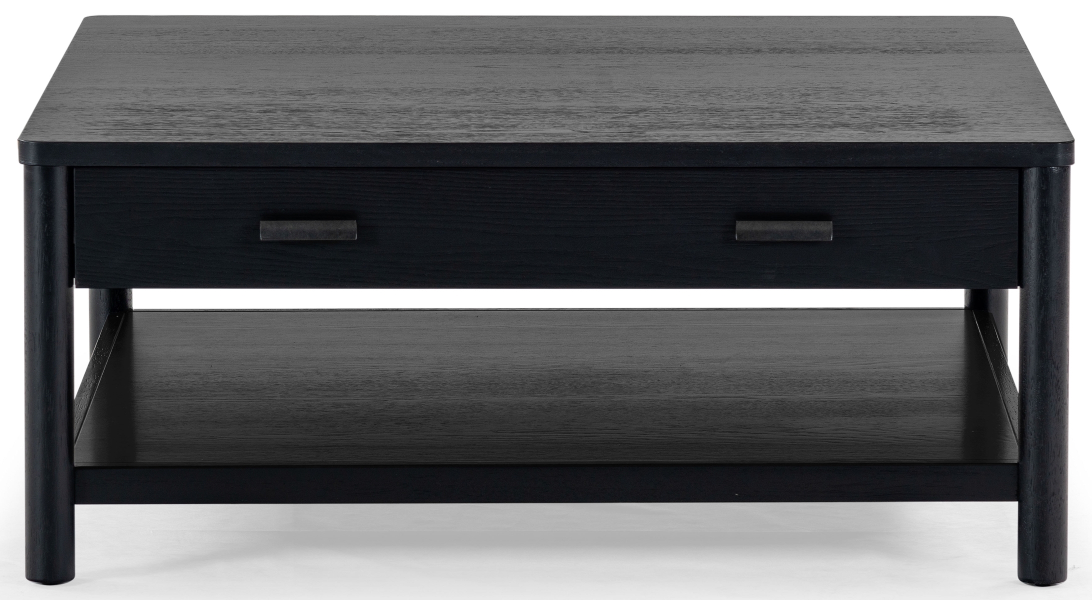 Jaylessa 1 Drawer Coffee Table - Black - Image 0