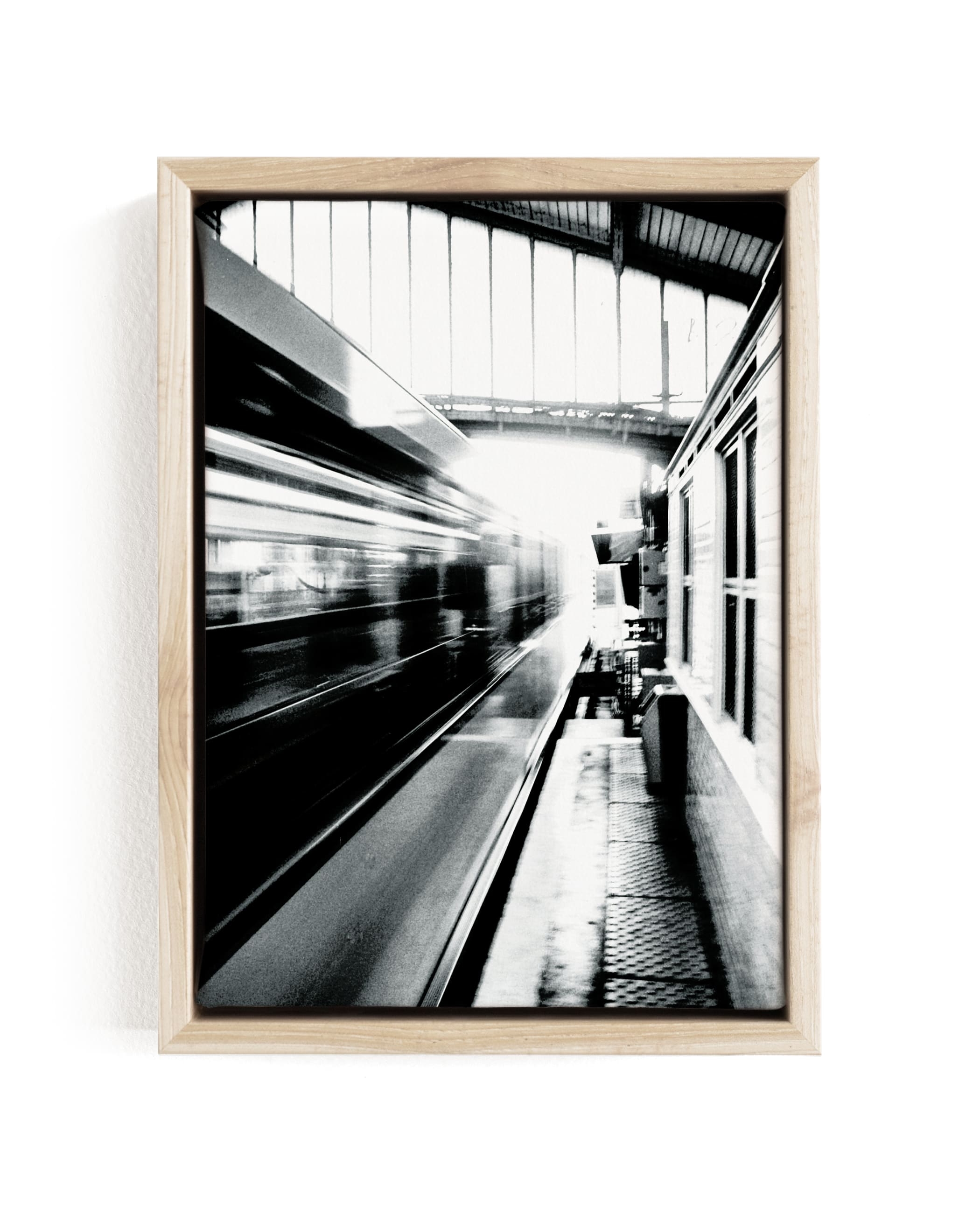 Riding On The Metro Limited Edition Fine Art Print 1 - Image 0