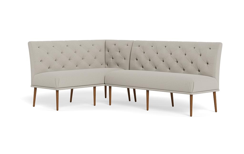 Dorian Upholstered Left Banquette with Tufting Option - Image 2