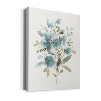'Linen Botanical II' - Wrapped Canvas Painting Print - Image 0