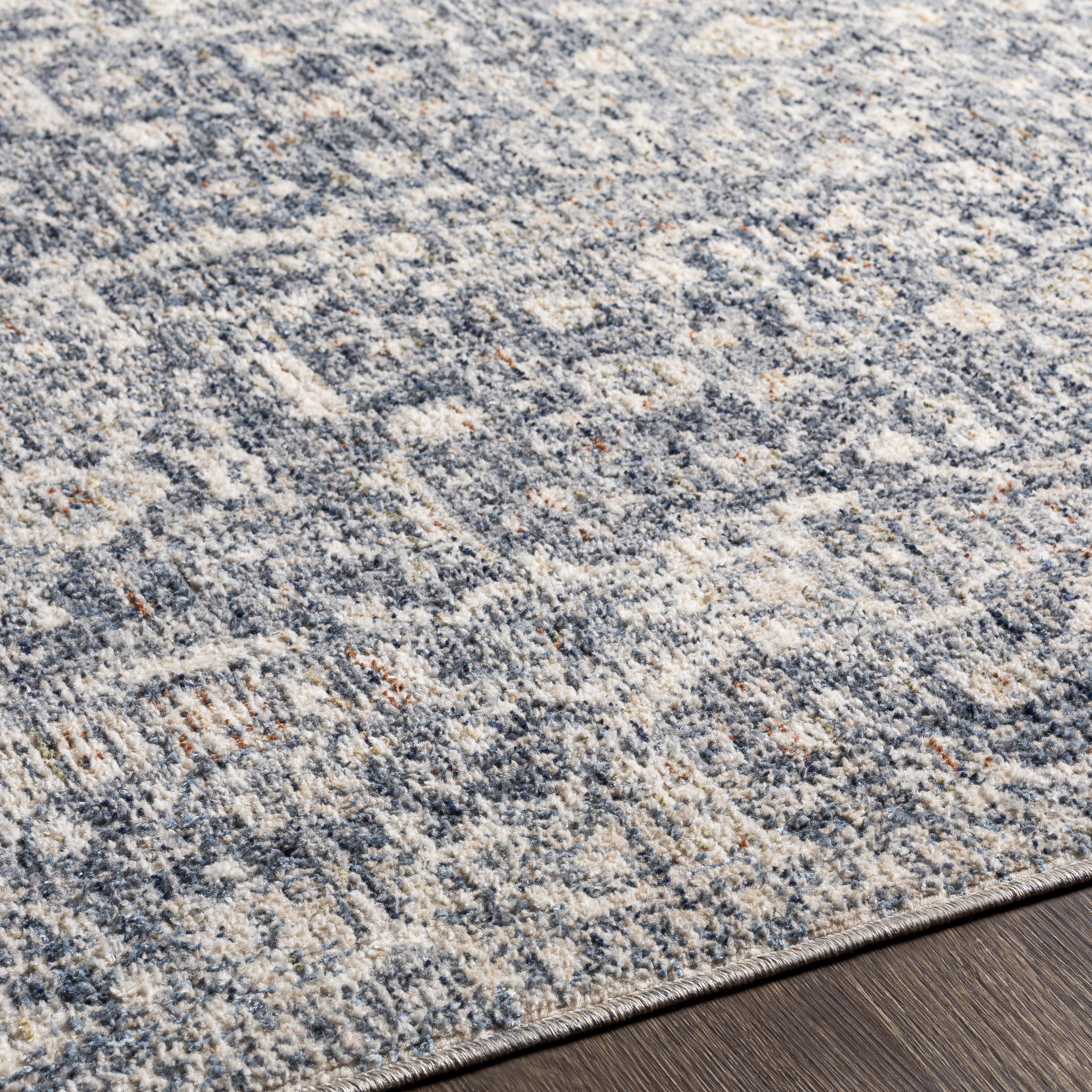 Amore Gray Indoor 7'10" x 10' Machine Woven Rug - Image 2
