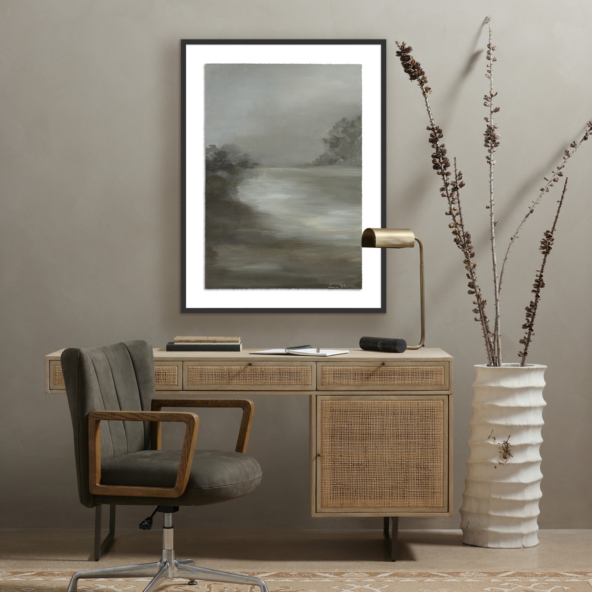 Morning II by Lauren Fuhr	 - Black 2.5 Maple - Image 2