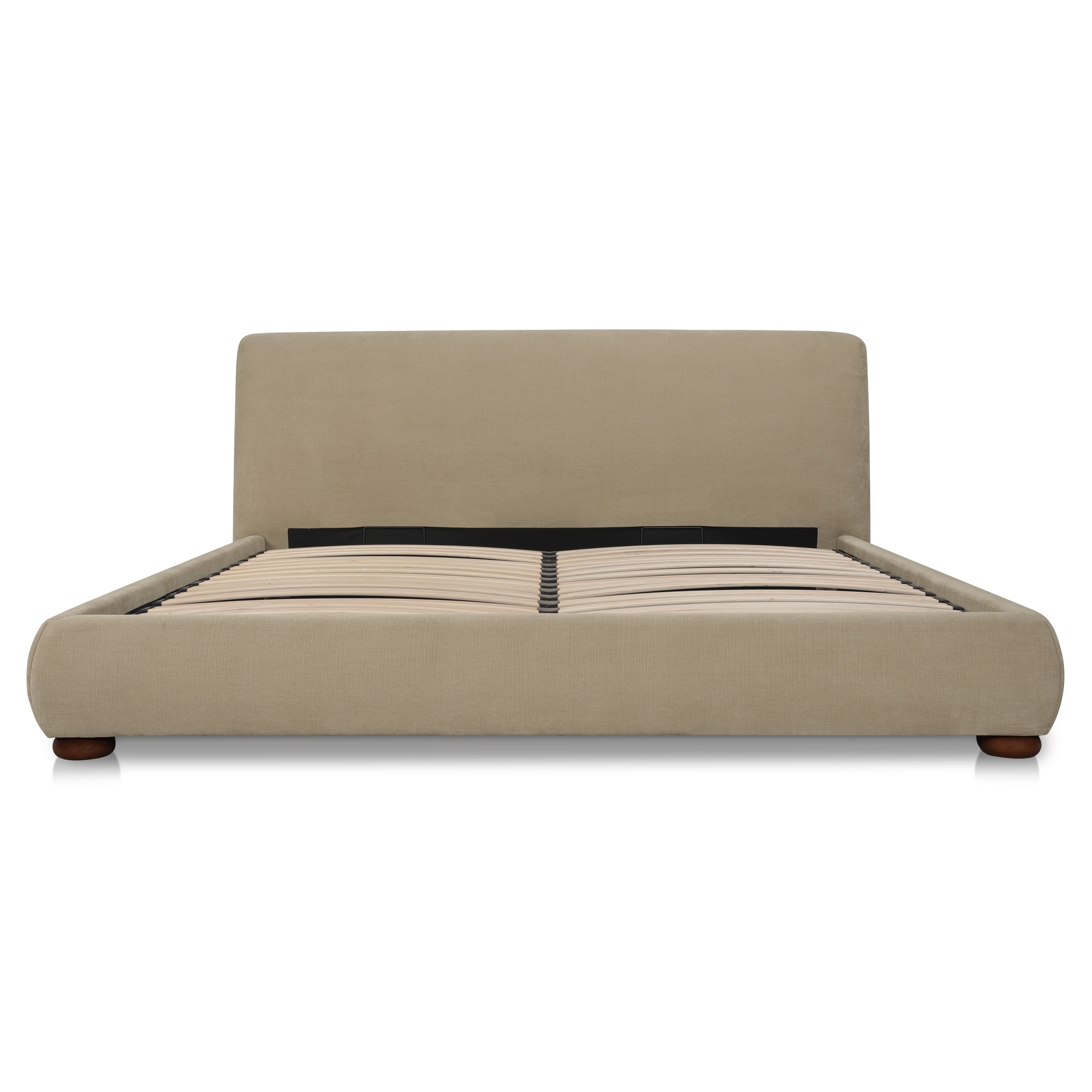 Beau Queen Storage Bed Warm Beige - Image 3