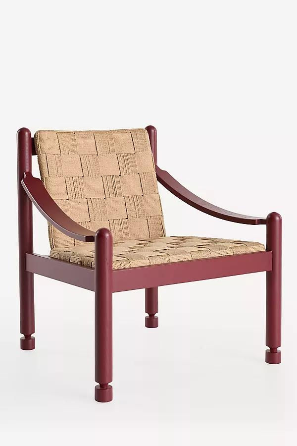 Hollis Woven Rattan Accent Chair - Image 0