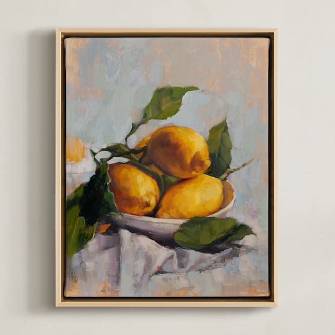 Bowl Of Lemons Limited Edition Fine Art Print 2 - Image 0