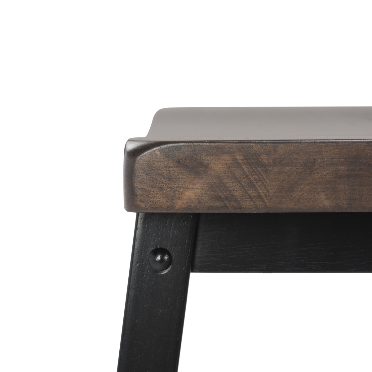 Haley 4 Piece Pub Set - Black / Brown - Safavieh - Image 3