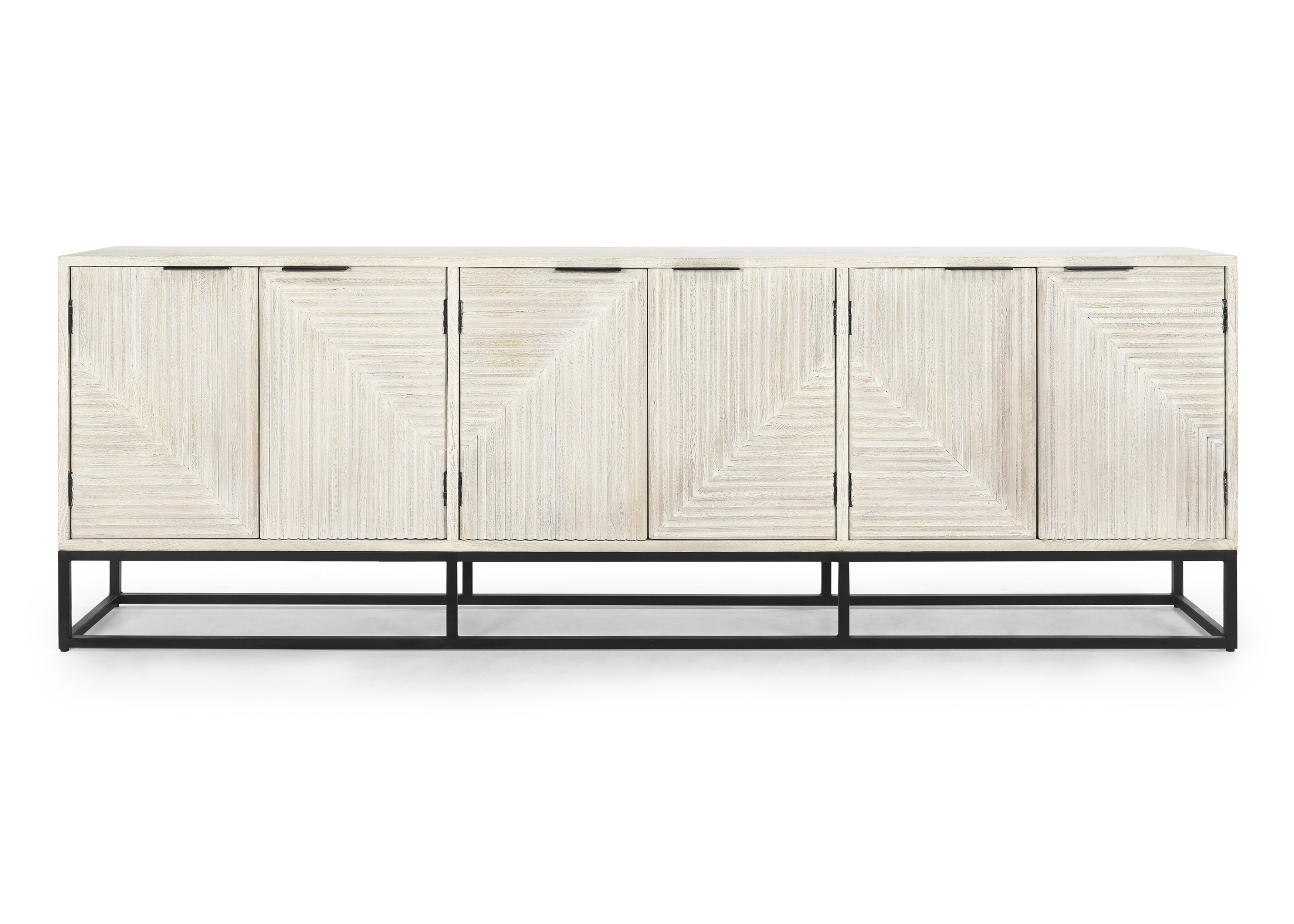 Flint 6Dr Buffet White Wash - Image 1