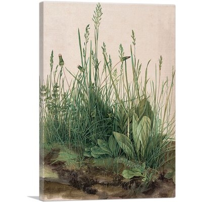 ARTCANVAS The Large Piece Of Turf 1503 Canvas Art Print By Albrecht Durer_Rectangle - Image 0