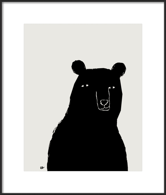 Benson the Bear by Rob Blackard for Artfully Walls - Image 0