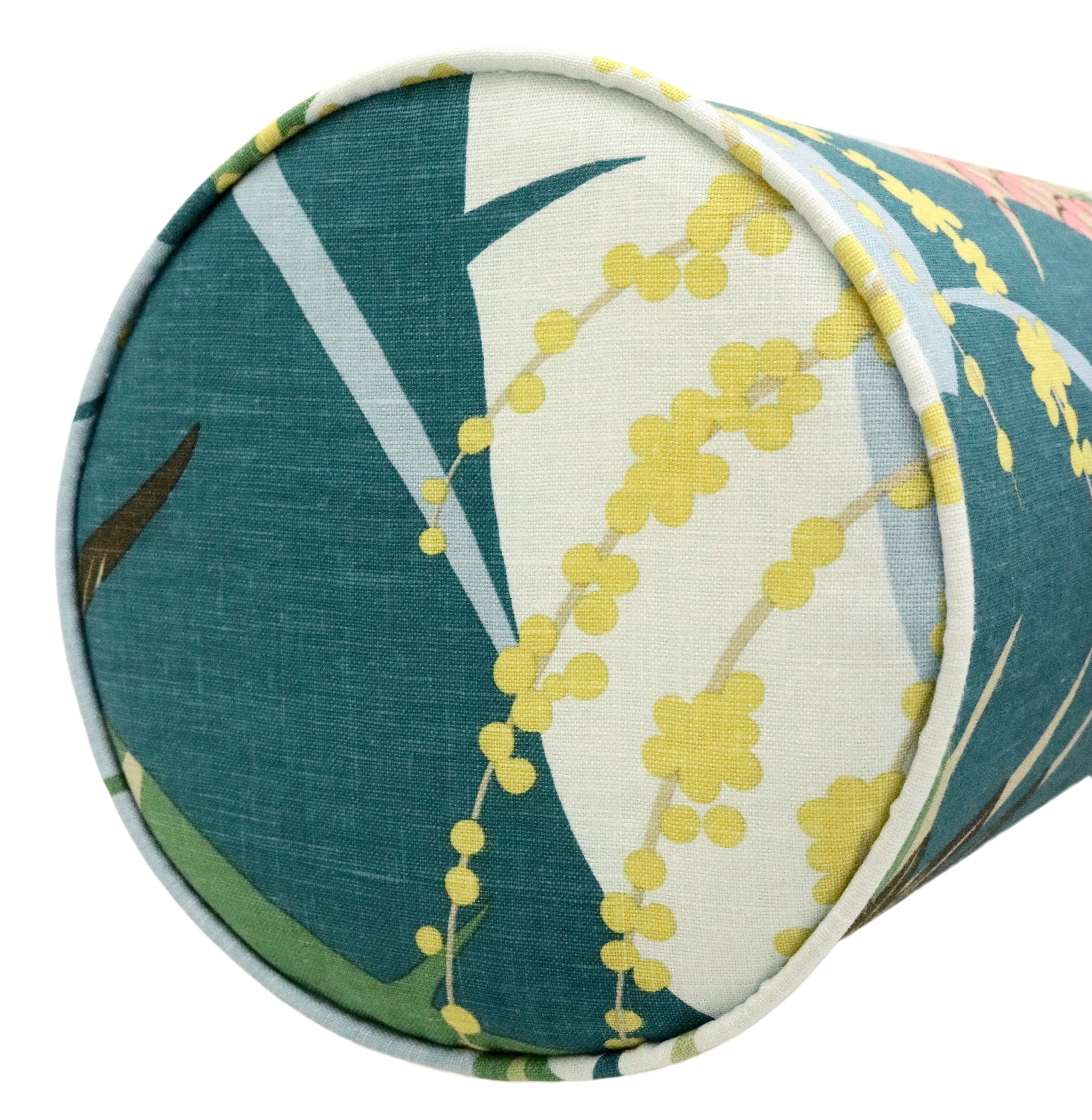 THE BOLSTER :: ANANAS // PEACOCK | SCHUMACHER - BY THE YARD - Image 1