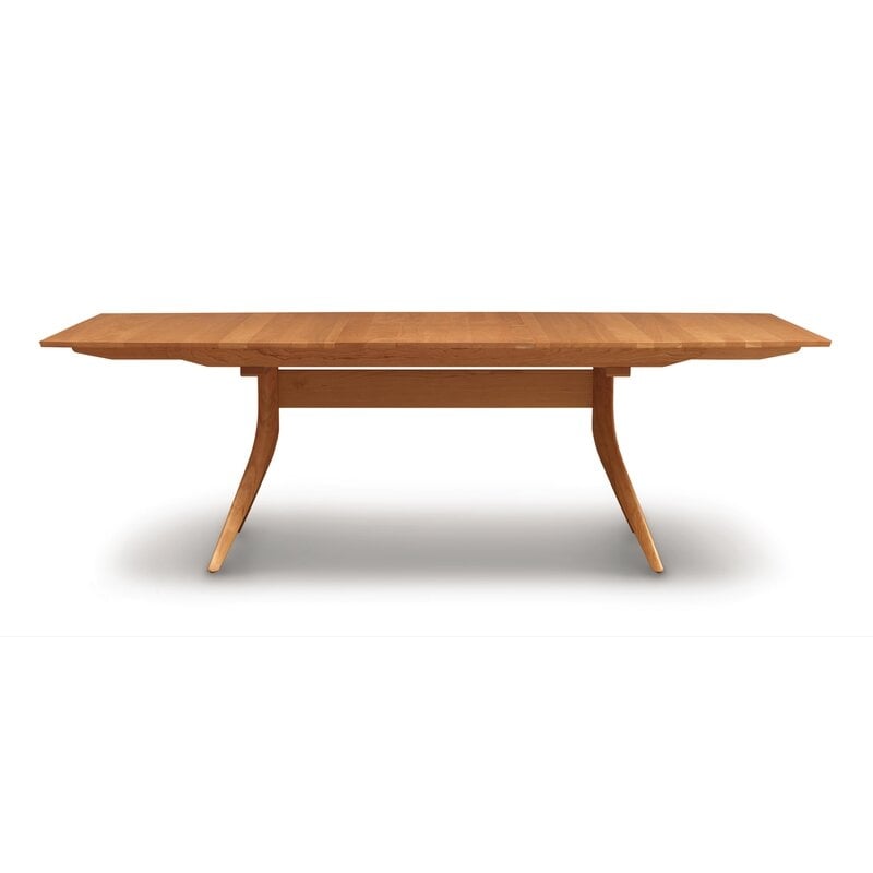 Copeland Furniture Catalina Extendable Dining Table Color: Natural Cherry, Size: 30" H x 60" L x 40" W - Image 0