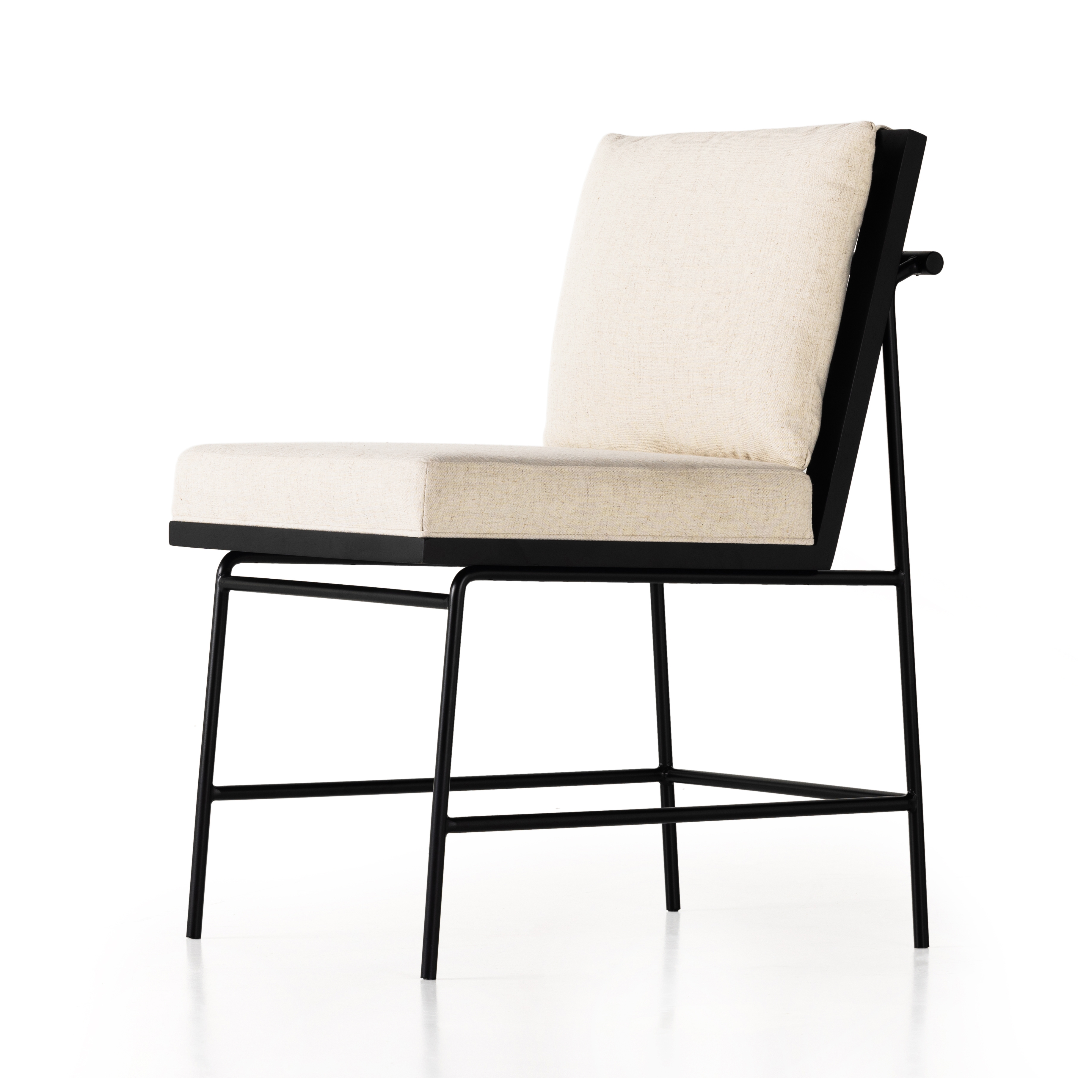 Crete Dining Chair-Savile Flax - Image 2