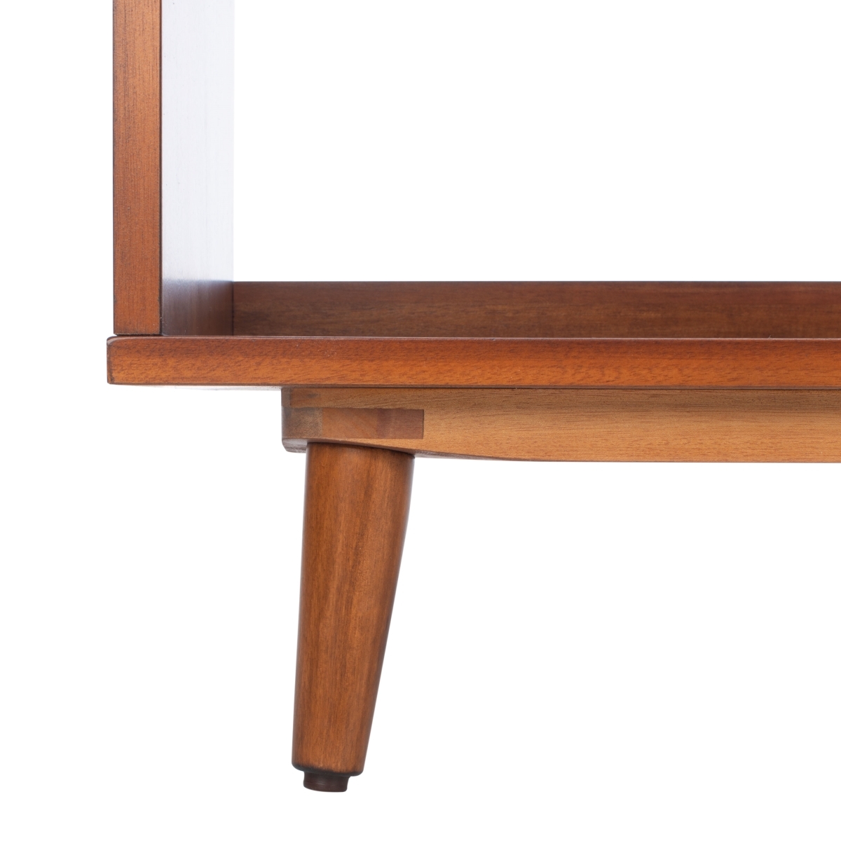 Cricket Open Shelf Media Stand - Natural Acacia - Safavieh - Image 3