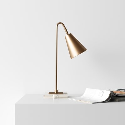 Sabastion 21" Antique Brass Lamp - Image 0