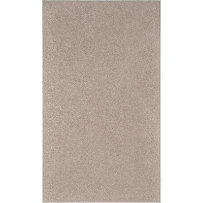 Ambiant Pet Friendly Solid Color Area Rugs Beige - Image 0