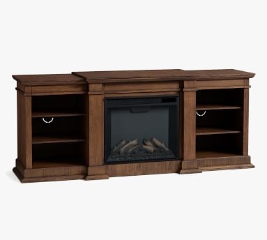 Lorraine Electric Fireplace, Gray Wash - Image 4