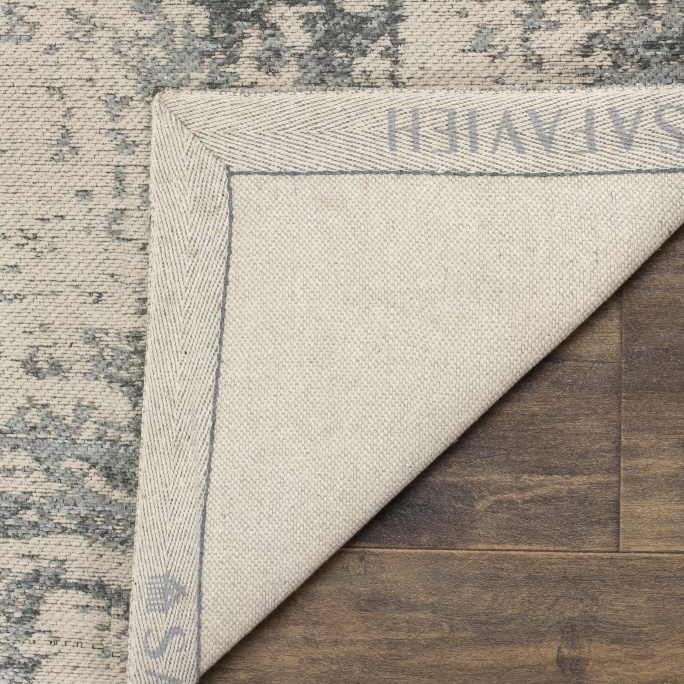 Arlo Home Woven Area Rug, CLV125D, Grey,  6' 7" X 9' 2" - Image 3