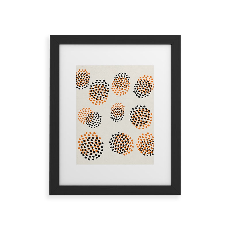 Abstract Leopard by Rose Beck - Framed Art Print Classic Black 8" x 10" - Image 0