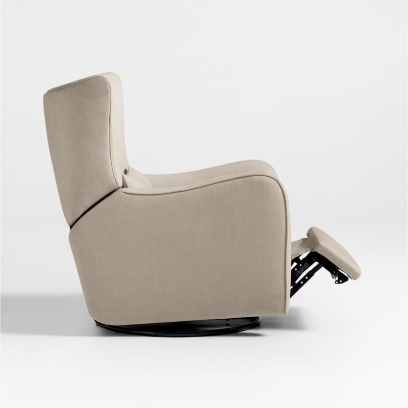 Aurora Sand Castle Nursery Electronic Power Recliner with Night Light - Image 5