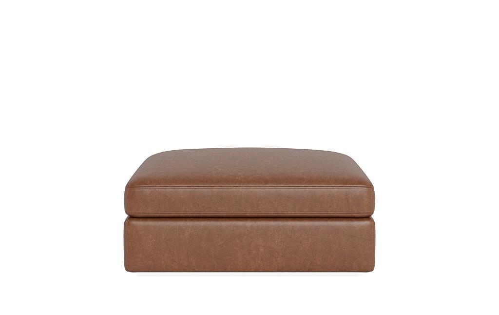 Tatum Leather Modular Square Ottoman - Image 0