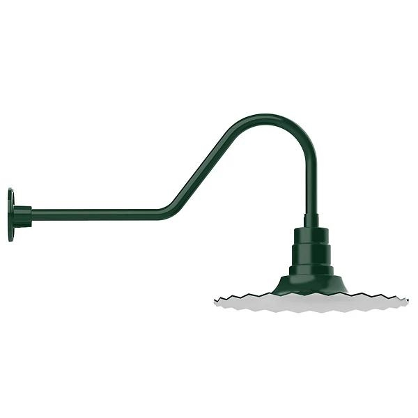 Tucker Outdoor Gooseneck Wall Sconce - Image 0