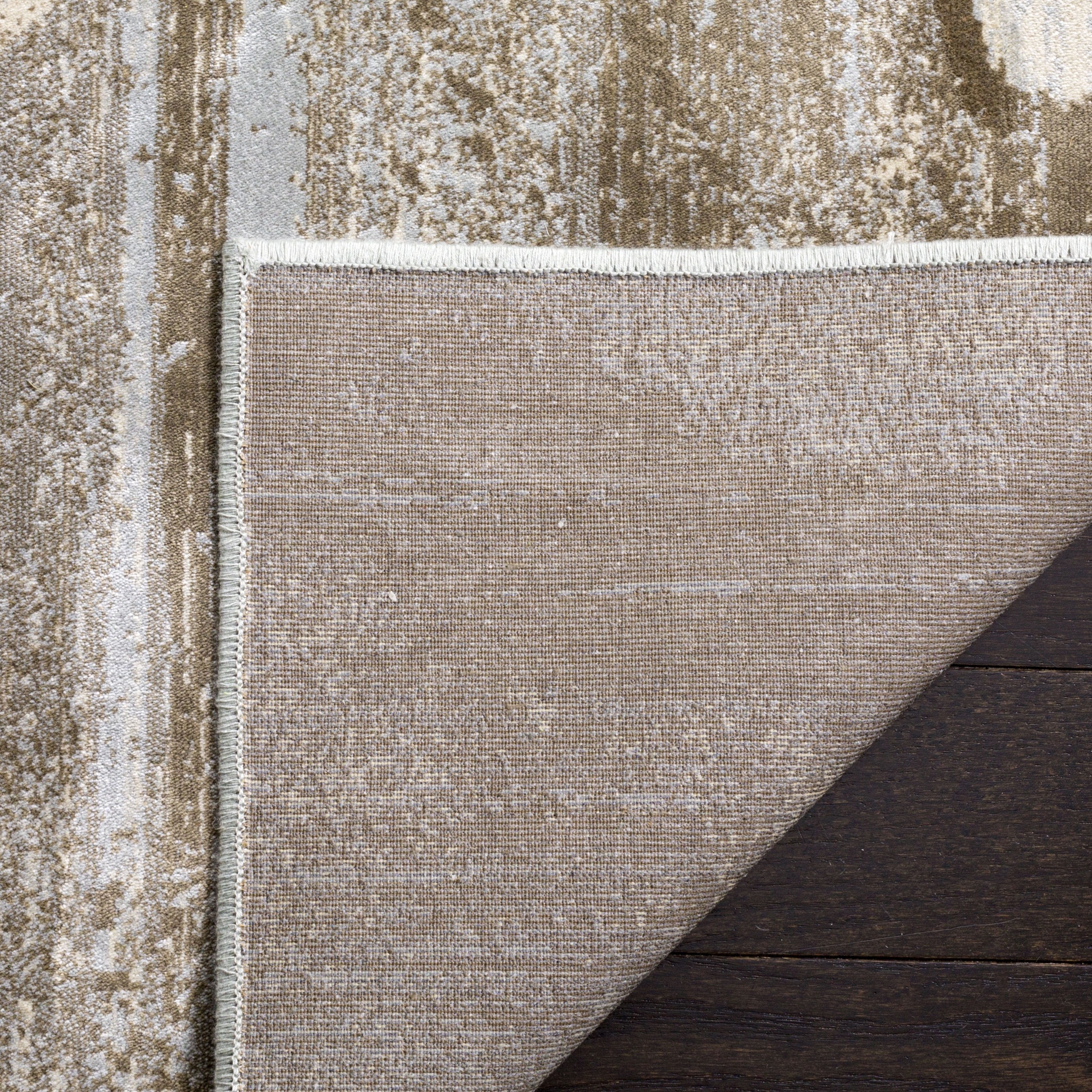 Arlo Home Woven Area Rug, CNV752-5770, Beige/Multi,  5' 3" X 7' 6" - Image 3