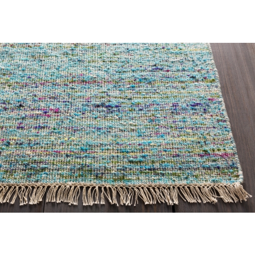 Rex Blue Indoor 2' x 3' Handmade Rug - Image 0