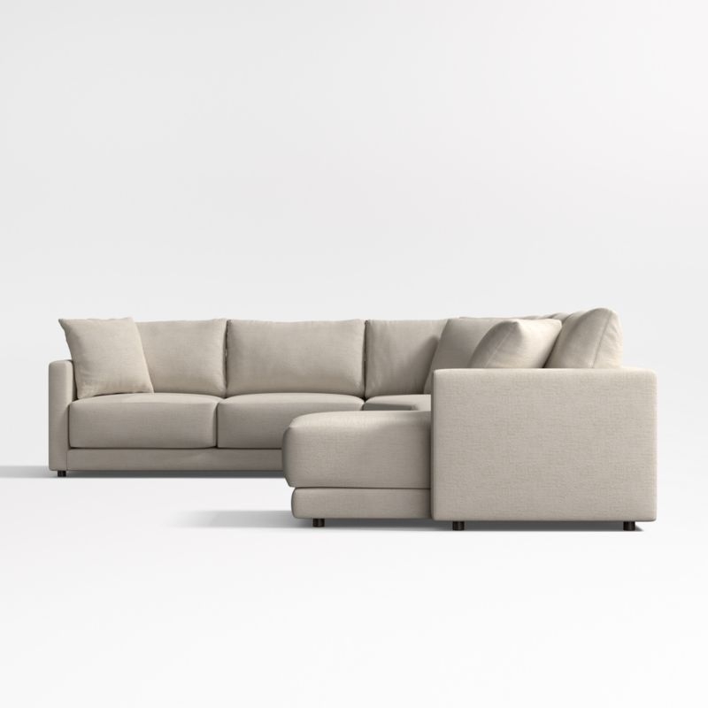 Gather 4-Piece Wedge Sectional Sofa with Chaise Lounge - Image 2