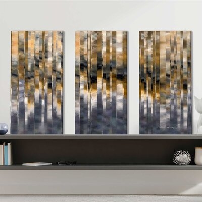 "Psalm 143:8. You Do I Trust" By Mark Lawrence 3 Piece Graphic Print Set On Canvas - Image 0